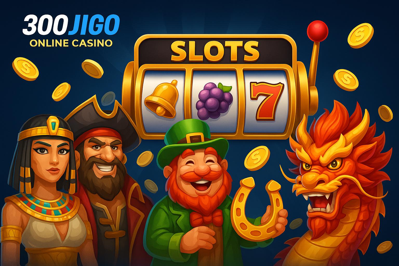 Jogos de Slot no Casino Online 300JIGO