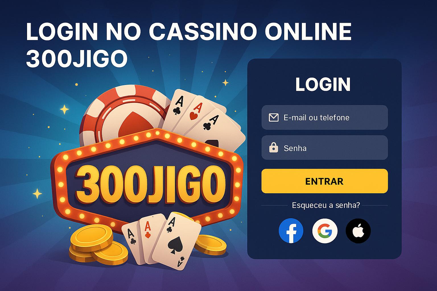 Login no Cassino 300JIGO